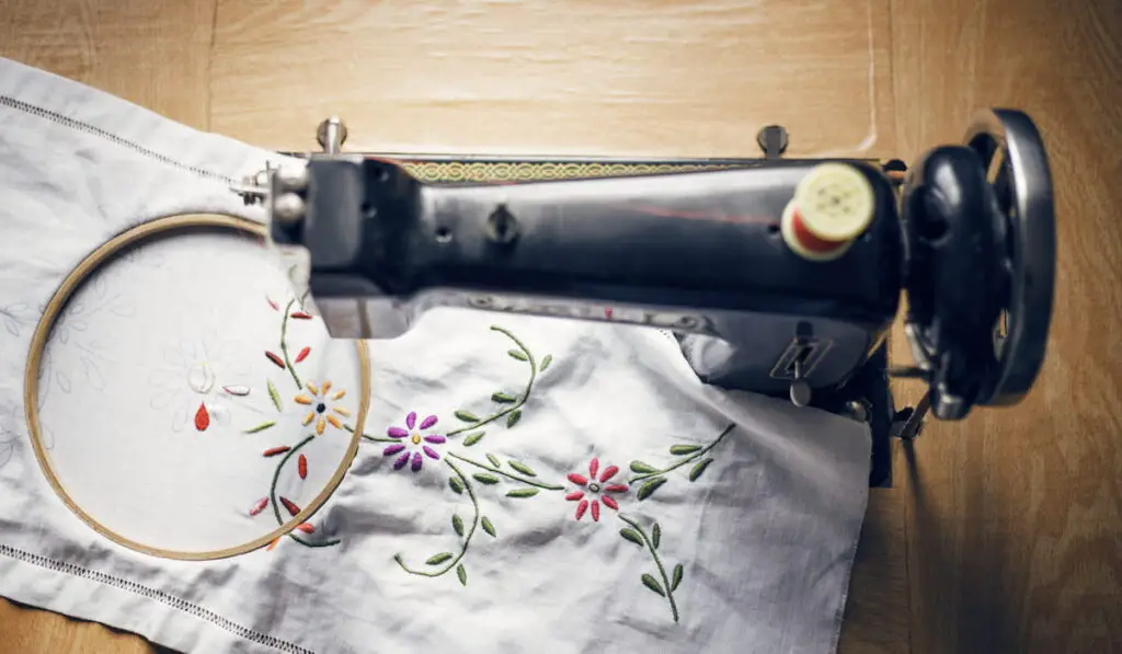 Fabric And Embroidery Machine